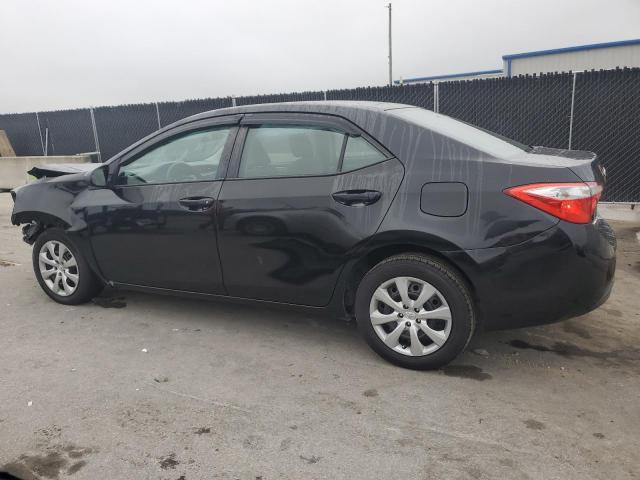 5YFBURHE2GP460097 - 2016 TOYOTA COROLLA L BLACK photo 2