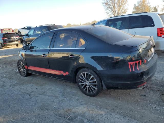 3VWLZ7AJ1BM365187 - 2011 VOLKSWAGEN JETTA SEL BLACK photo 2