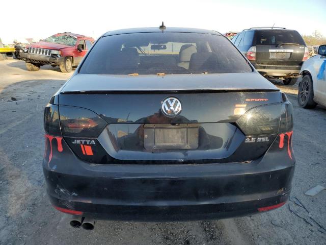 3VWLZ7AJ1BM365187 - 2011 VOLKSWAGEN JETTA SEL BLACK photo 6