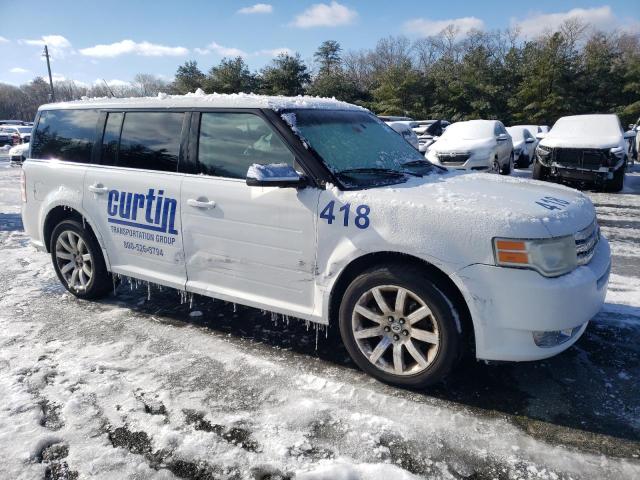 2FMEK63C59BA75292 - 2009 FORD FLEX LIMITED WHITE photo 4