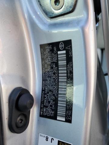 JTDKN3DU4A0040379 - 2010 TOYOTA PRIUS Gümüş foto 13