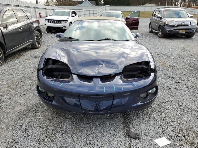 2G2FS32K312140939 - 2001 PONTIAC FIREBIRD BLUE photo 5