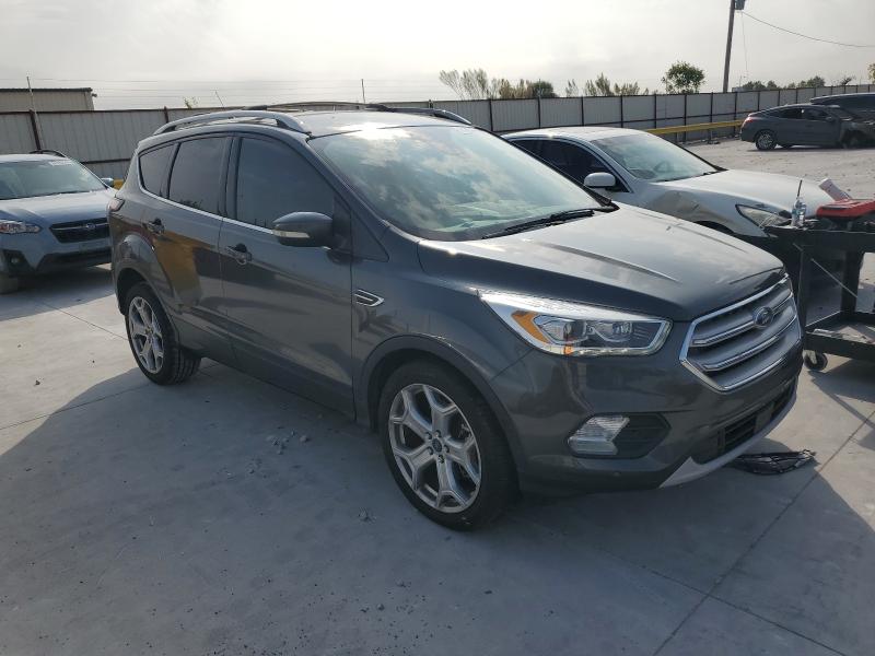 1FMCU0J94JUB60483 - 2018 FORD ESCAPE TITANIUM GRAY photo 4