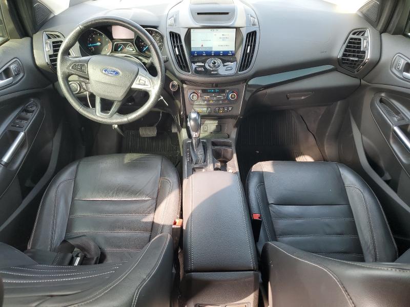 1FMCU0J94JUB60483 - 2018 FORD ESCAPE TITANIUM GRAY photo 8