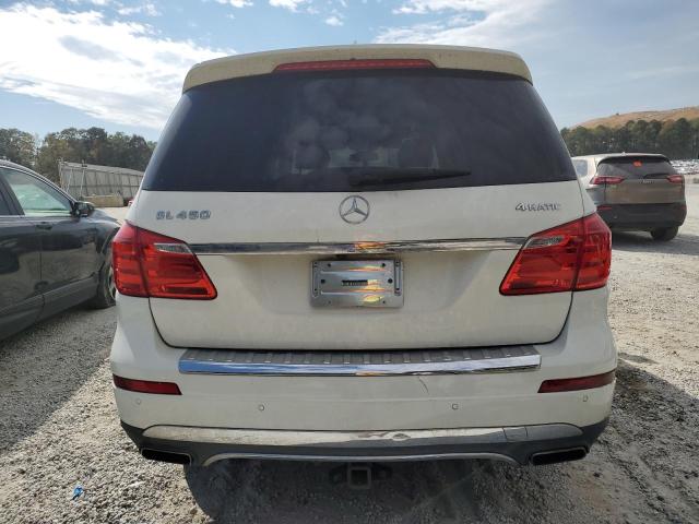 4JGDF7CE1DA239584 - 2013 MERCEDES-BENZ GL 450 4MATIC WHITE photo 6