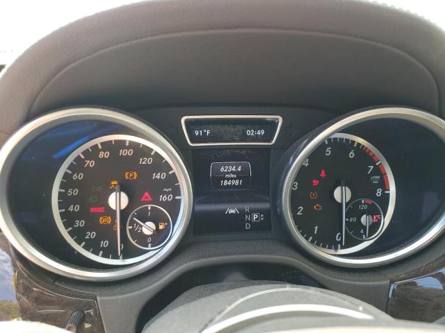 4JGDF7CE1DA239584 - 2013 MERCEDES-BENZ GL 450 4MATIC WHITE photo 9