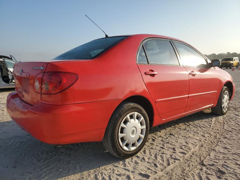1NXBR32E75Z531829 - 2005 TOYOTA COROLLA CE RED photo 3