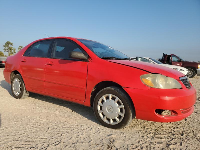 1NXBR32E75Z531829 - 2005 TOYOTA COROLLA CE RED photo 4