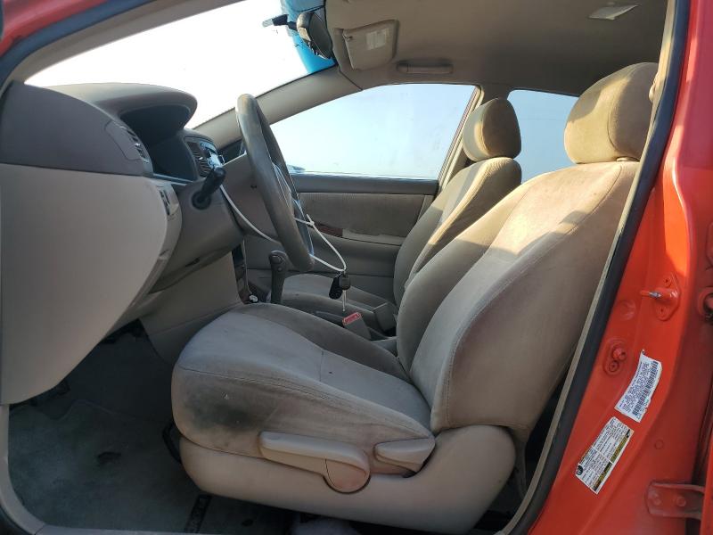 1NXBR32E75Z531829 - 2005 TOYOTA COROLLA CE RED photo 7