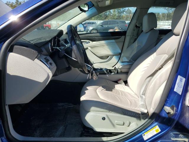 1G6DC5E58C0116144 - 2012 CADILLAC CTS BLUE photo 7