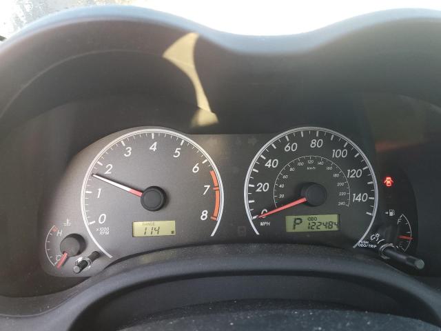 2T1BU4EE3CC889430 - 2012 TOYOTA COROLLA BASE Чорний фото 9