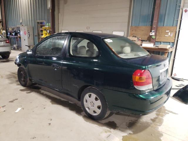 JTDAT123330287699 - 2003 TOYOTA ECHO GREEN photo 2