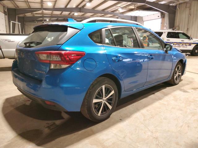 4S3GTAV67L3729981 - 2020 SUBARU IMPREZA PREMIUM BLUE photo 3