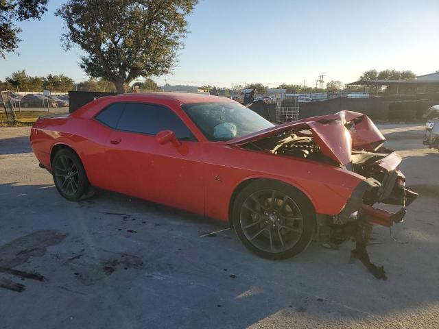 2C3CDZFJ2NH254015 - 2022 DODGE CHALLENGER R/T SCAT PACK RED photo 4