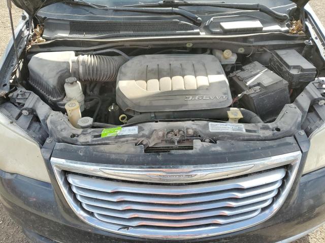 2C4RC1CG8ER202238 - 2014 CHRYSLER TOWN & COU TOURING L GRAY photo 12
