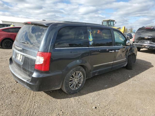 2C4RC1CG8ER202238 - 2014 CHRYSLER TOWN & COU TOURING L GRAY photo 3