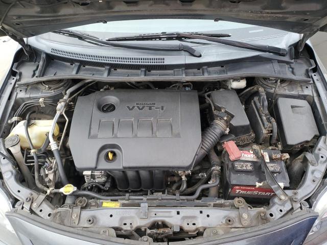 2T1BU4EE6BC555696 - 2011 TOYOTA COROLLA BASE Сұр фото 11