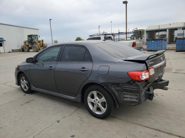 2T1BU4EE6BC555696 - 2011 TOYOTA COROLLA BASE Сұр фото 2