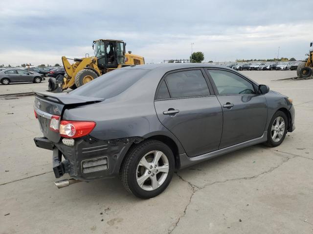 2T1BU4EE6BC555696 - 2011 TOYOTA COROLLA BASE Сұр фото 3