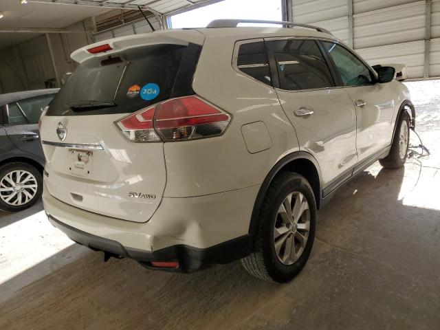 5N1AT2MV4FC884749 - 2015 NISSAN ROGUE S WHITE photo 3