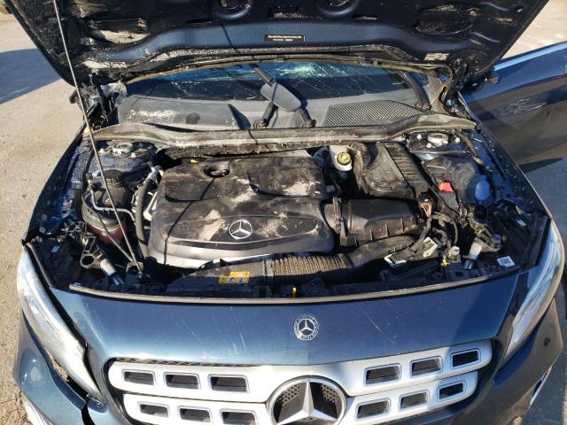 WDCTG4GB8KJ631982 - 2019 MERCEDES-BENZ GLA 250 4MATIC BLUE photo 11