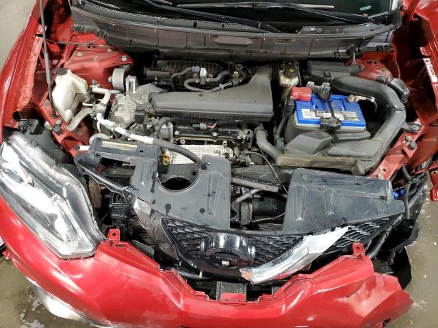 5N1AT2MV3EC837520 - 2014 NISSAN ROGUE S RED photo 11