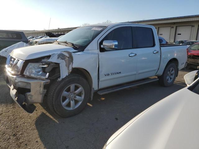 1N6BA0ED5BN317941 - 2011 NISSAN TITAN S WHITE photo 1