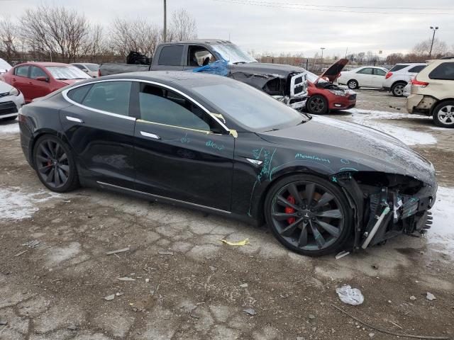 5YJSA1E41GF126676 - 2016 TESLA MODEL S BLACK photo 4