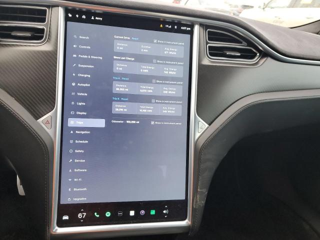 5YJSA1E41GF126676 - 2016 TESLA MODEL S BLACK photo 9