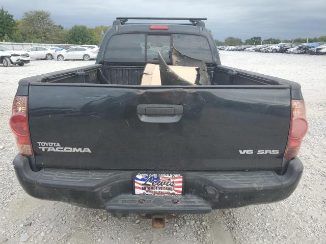 5TEMU52N68Z517925 - 2008 TOYOTA TACOMA DOUBLE CAB LONG BED BLACK photo 6