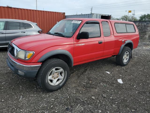 5TESN92N71Z777039 - 2001 TOYOTA TACOMA XTRACAB PRERUNNER წითელი ფოტო 1