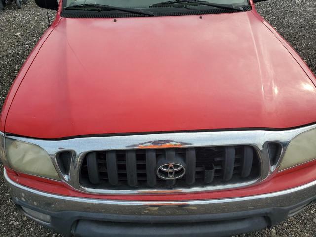 5TESN92N71Z777039 - 2001 TOYOTA TACOMA XTRACAB PRERUNNER RED photo 11