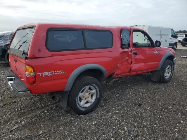 5TESN92N71Z777039 - 2001 TOYOTA TACOMA XTRACAB PRERUNNER წითელი ფოტო 3