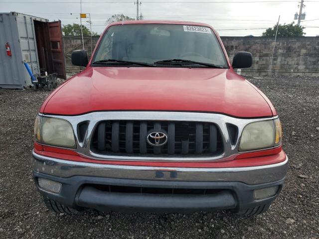 5TESN92N71Z777039 - 2001 TOYOTA TACOMA XTRACAB PRERUNNER წითელი ფოტო 5