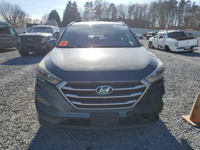 KM8J33A40HU507821 - 2017 HYUNDAI TUCSON LIMITED GRAY photo 5