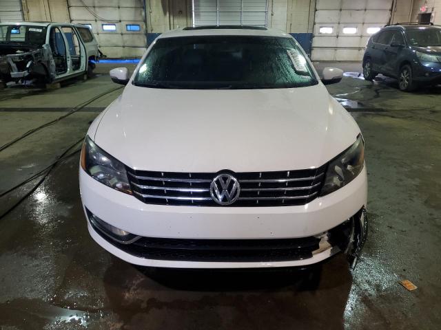 1VWCN7A3XEC033784 - 2014 VOLKSWAGEN PASSAT SEL WHITE photo 5