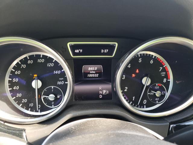 4JGDA5HB5EA368480 - 2014 MERCEDES-BENZ ML 350 4MATIC GRAY photo 9