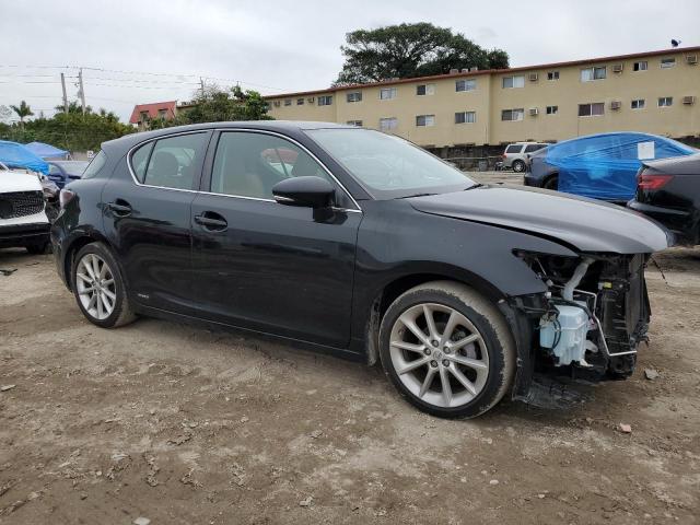 JTHKD5BH4C2113454 - 2012 LEXUS CT 200 BLACK photo 4