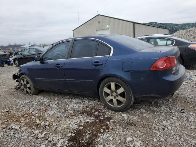 KNAGE124575089404 - 2007 KIA OPTIMA LX BLUE photo 2