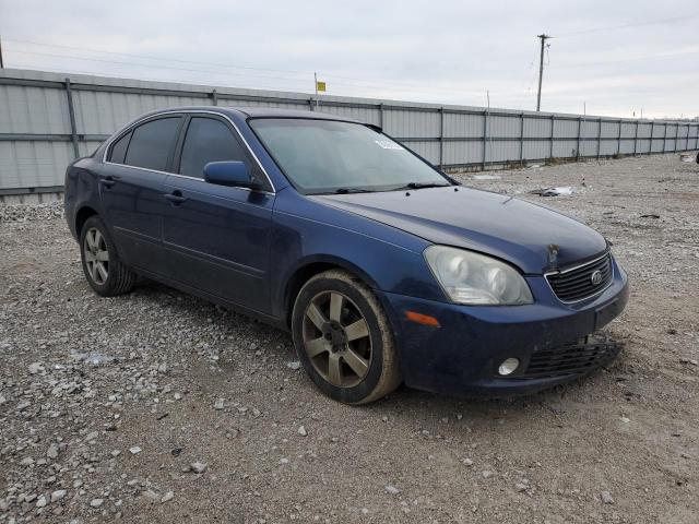 KNAGE124575089404 - 2007 KIA OPTIMA LX BLUE photo 4