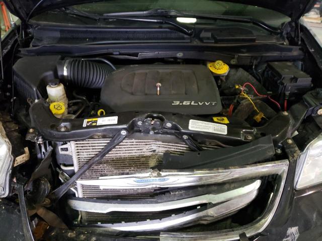 2C4RC1BGXER303671 - 2014 CHRYSLER TOWN & COU TOURING BLACK photo 12