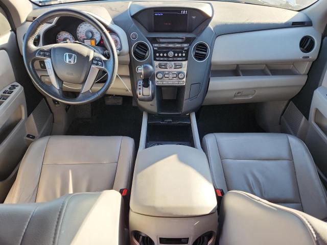 5FNYF4H56EB011456 - 2014 HONDA PILOT EXL WHITE photo 8