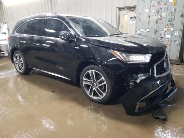 5J8YD7H71LL000076 - 2020 ACURA MDX SPORT HYBRID ADVANCE BLACK photo 4
