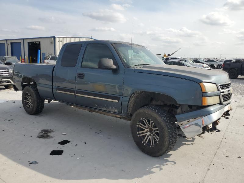 1GCEC19V07Z186582 - 2007 CHEVROLET SILVERADO C1500 CLASSIC BLUE photo 4