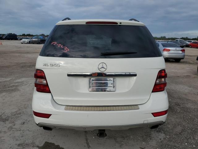 4JGBB5GB1AA553674 - 2010 MERCEDES-BENZ ML 350 WHITE photo 6