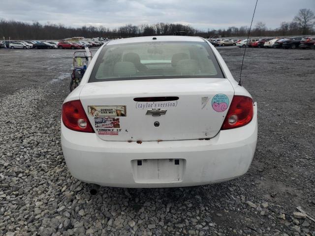 1G1AL58F287103255 - 2008 CHEVROLET COBALT LT WHITE photo 6