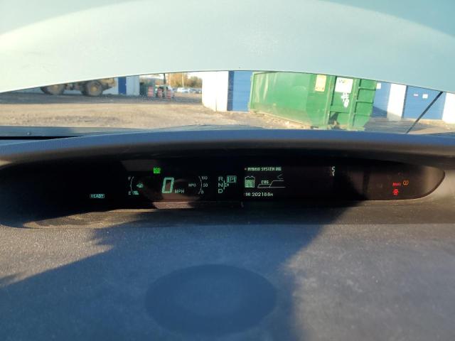 JTDKN3DU1E1752445 - 2014 TOYOTA PRIUS TURQUOISE photo 9