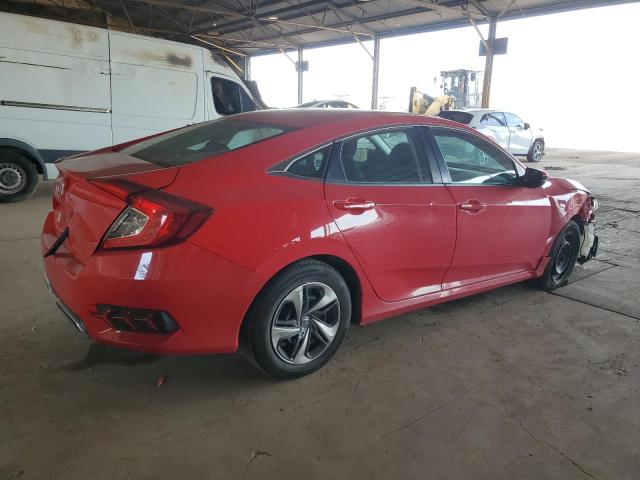 2HGFC2F62LH553792 - 2020 HONDA CIVIC LX RED photo 3