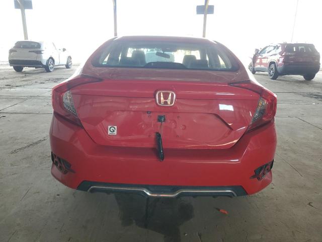 2HGFC2F62LH553792 - 2020 HONDA CIVIC LX RED photo 6