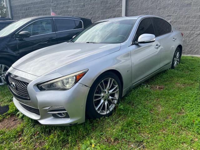 JN1BV7AP7FM353421 - 2015 INFINITI Q50 BASE SILVER photo 2